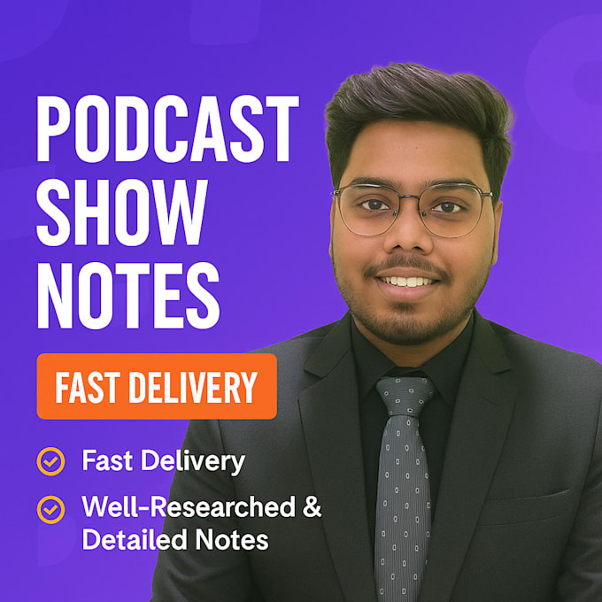 turn your podcast episodes into powerful show notes