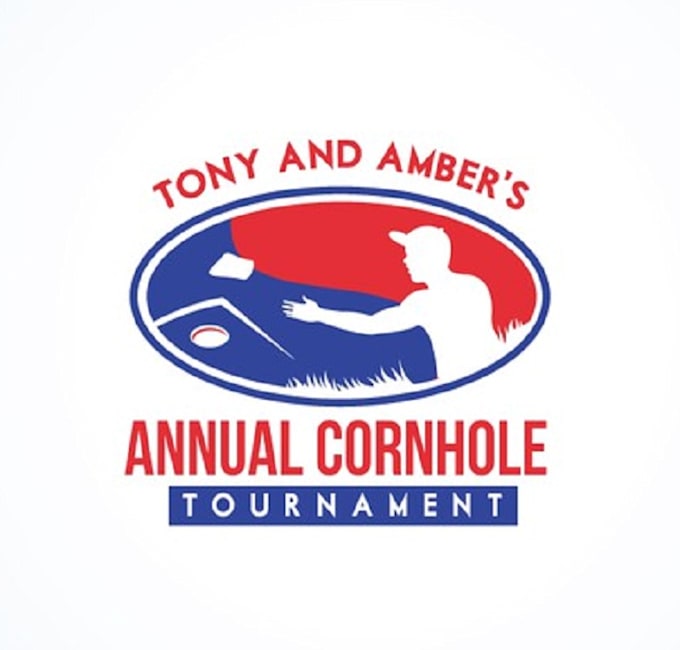 design wonderful a corn hole tournament logo
