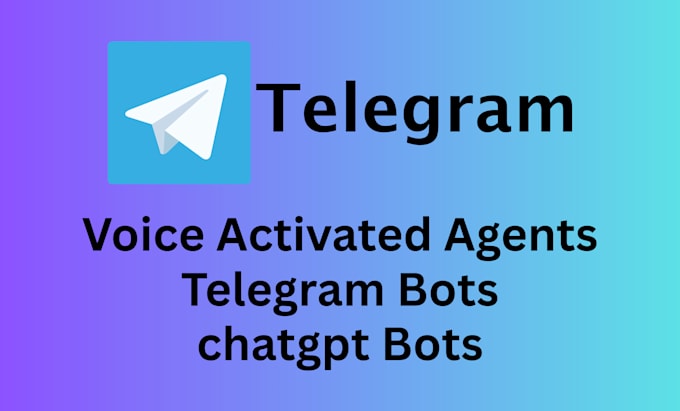 Create ai telegram chatbot using python by Ahmadjawad9 | Fiverr