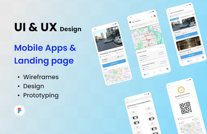 design a modern,user friendly UI UX for web and mobile apps