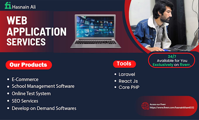 website development as full stack web developer
