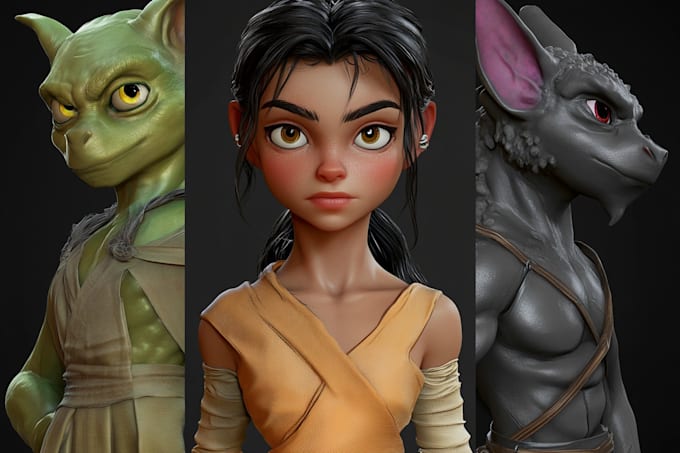 make excellent characters for your game