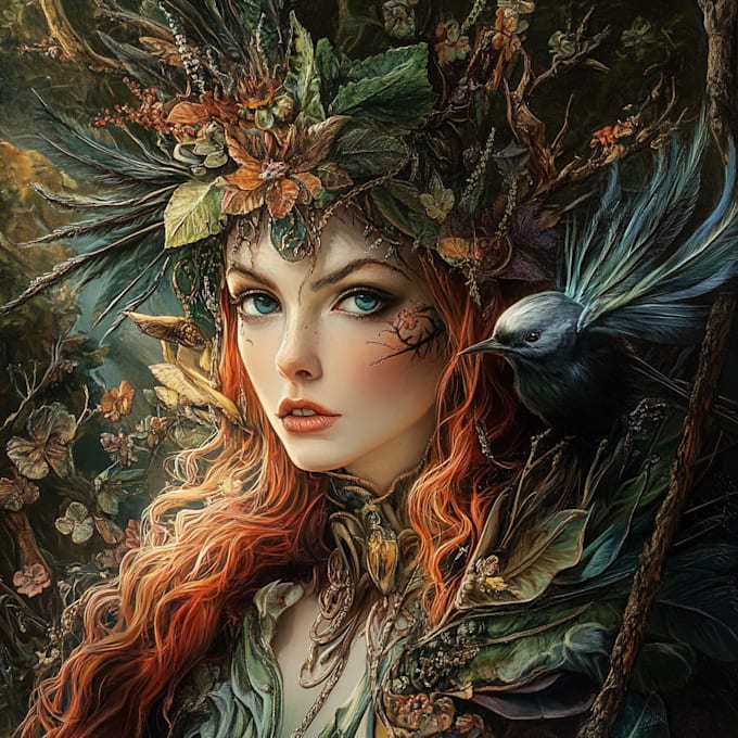 crate a realistic or fantasy portrait