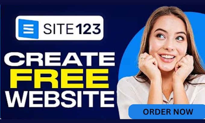 design site123 website, optimize website, and fix site123 website