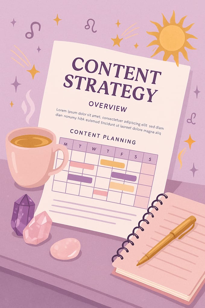 create strategic and visual content for your conscious brand