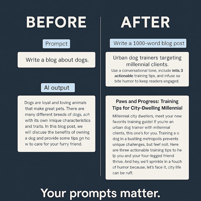 write expert ai prompts for chatgpt to maximize results