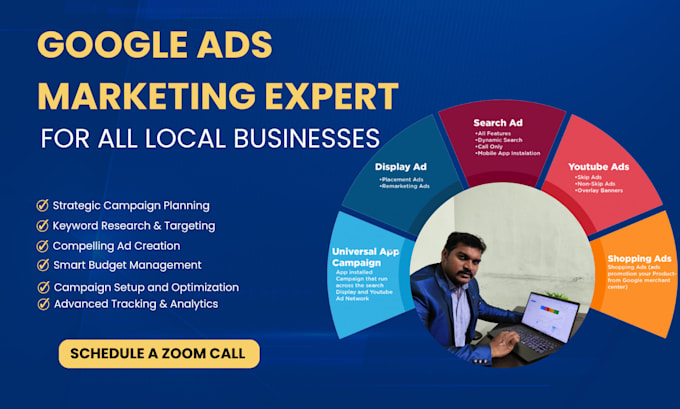 help setup and run google PPC campaigns for local businesses