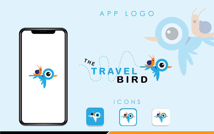 do mobile app logo or app icon design