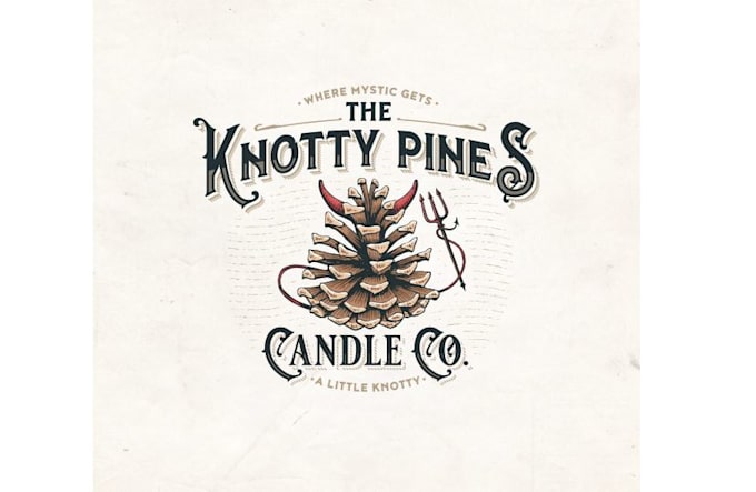 design vintage hand drawn logo