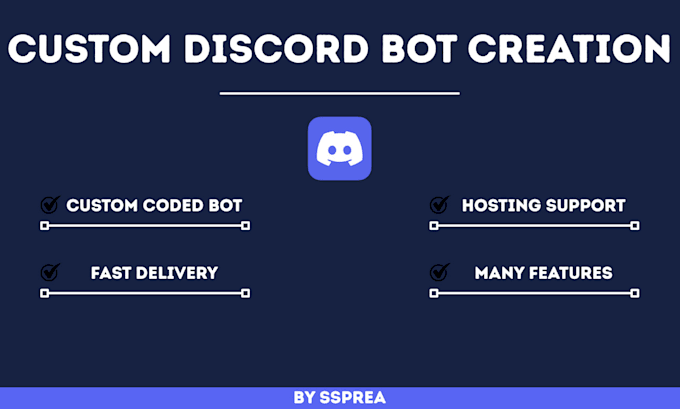 create a custom high performance discord bot for your server