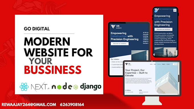 develop full stack mern websites using mern , django ,PHP