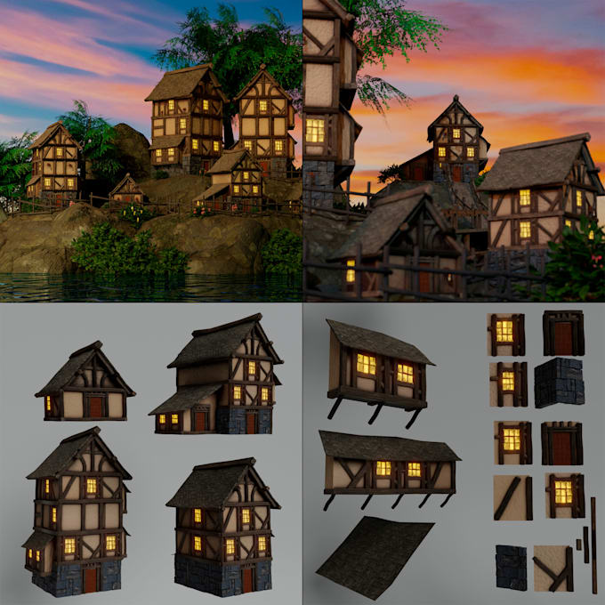 create 3d models for games, animations and sculpture