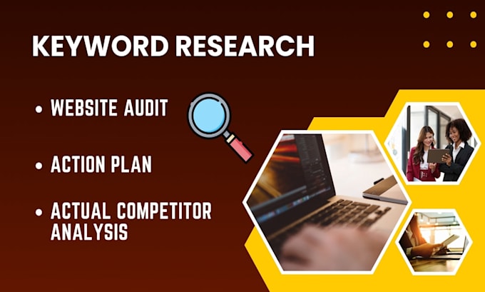 do advanced SEO keyword research, website audit and competitor analysis