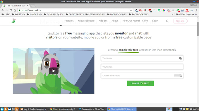 install live chat on your wordpress website