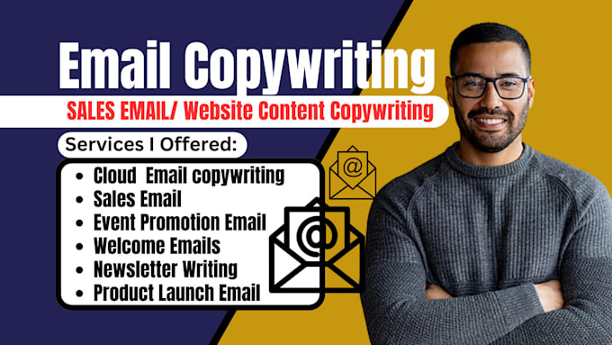 do email copywriting, cloud email copywriting, sales email, website and ad copy