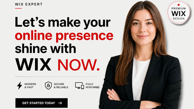 create wix website design wix website redesign wix website development expert