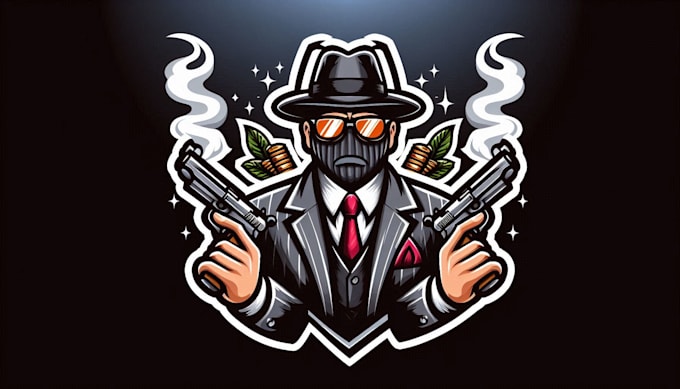 do gangster esport mascot logo design