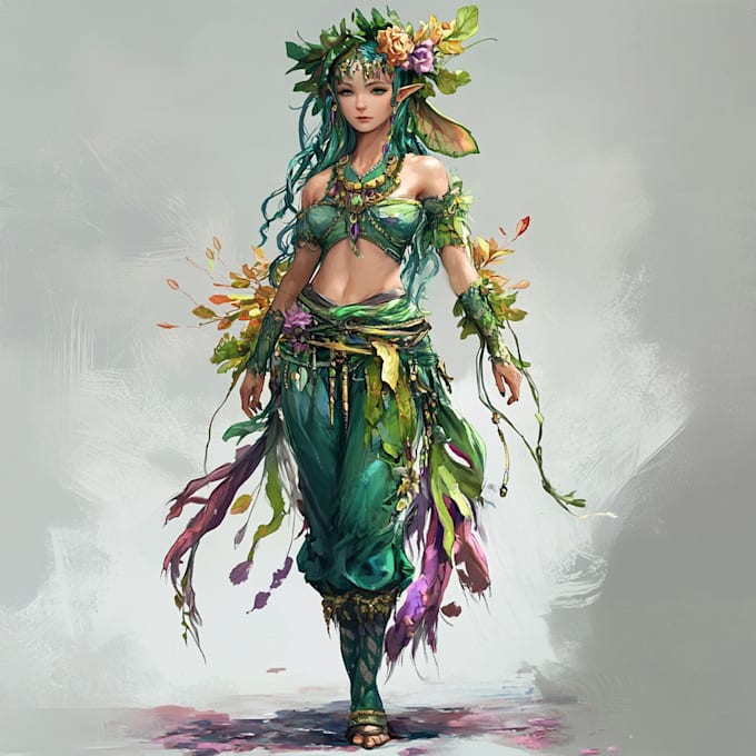 create realistic and fantastical figures and artwork