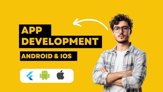 develop mobile apps using flutter android and ios