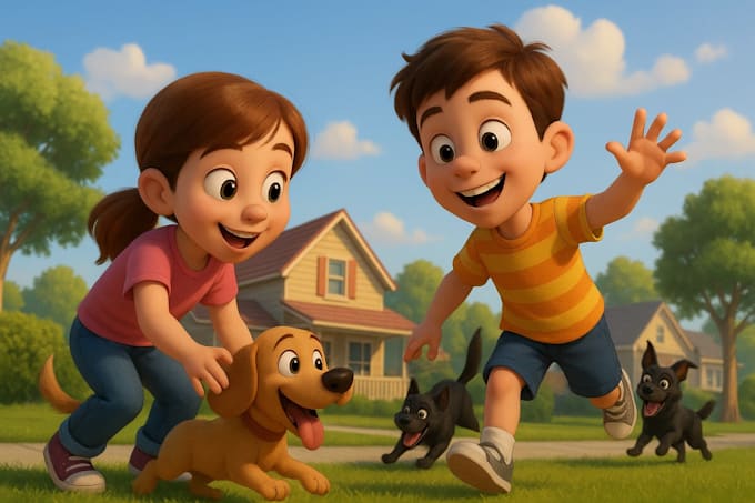 design children book illustration, cute children book cover amazon kdp storybook