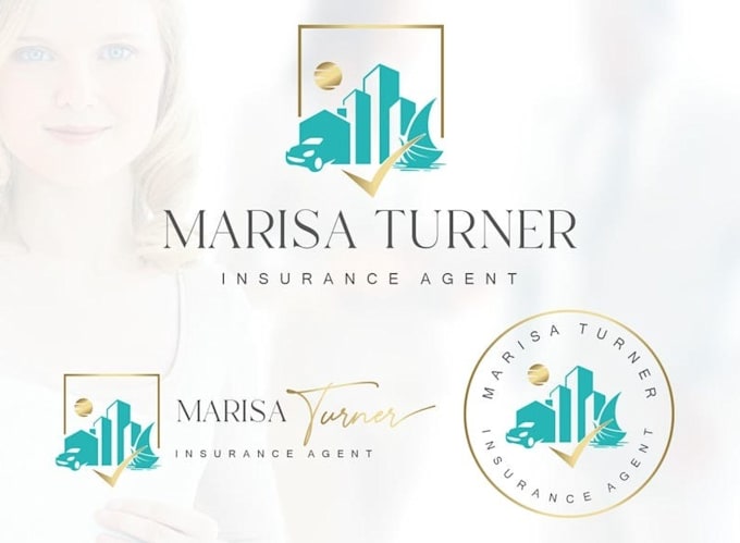 design a professional insurance, indemnity, or property agent logo