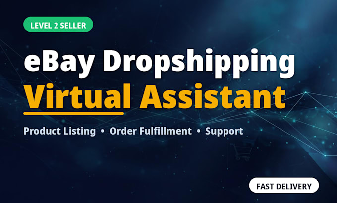 be your expert ebay dropshipping virtual assistant and store manager