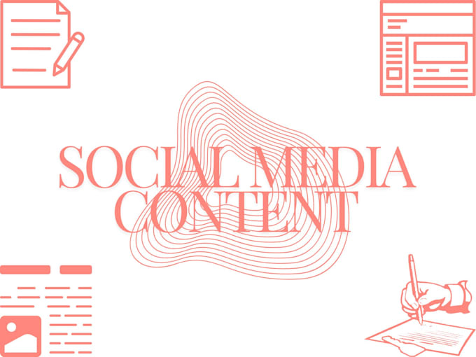 write social media content for you