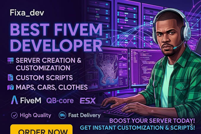 install a full fivem server in short time