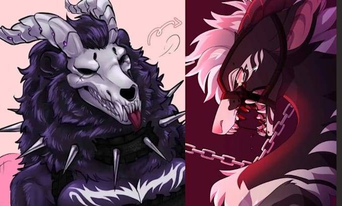 furry headshot fursona pfp furry icon furry pfp furry profile picture anthro pfp