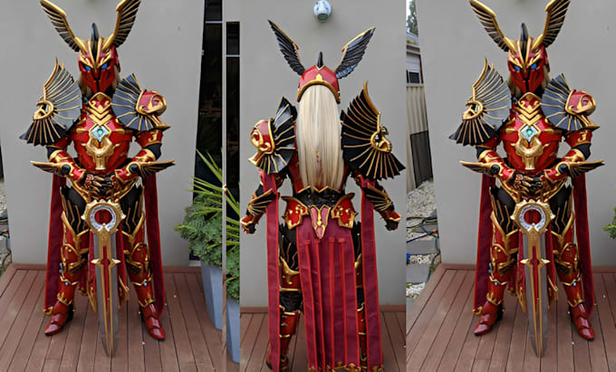 3d cosplay model cosplay armor creation 3d helmet model 3d shield for 3d print