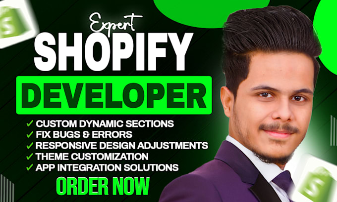 fix shopify bugs, errors, and customize your theme with custom coding