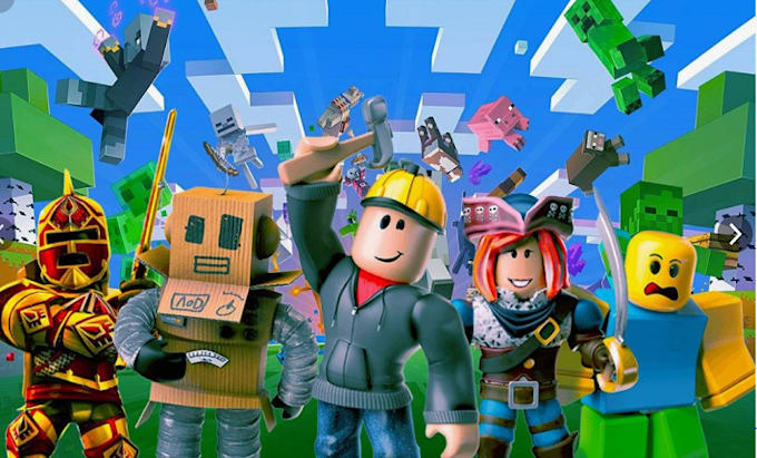 Draw custom pfp game roblox minecraft avatar anime cartoon by ...