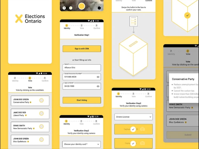 do election management app, political app, canvassing app