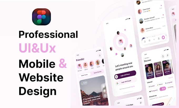 Design modern responsive ui ux for mobile apps and websites by Reena ...