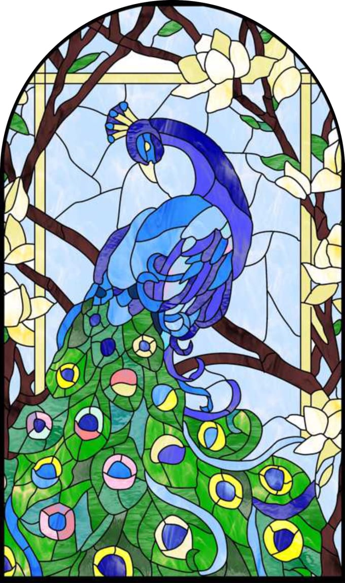 Make Stained Glass Pattern Design By Kumar Singh Fiverr