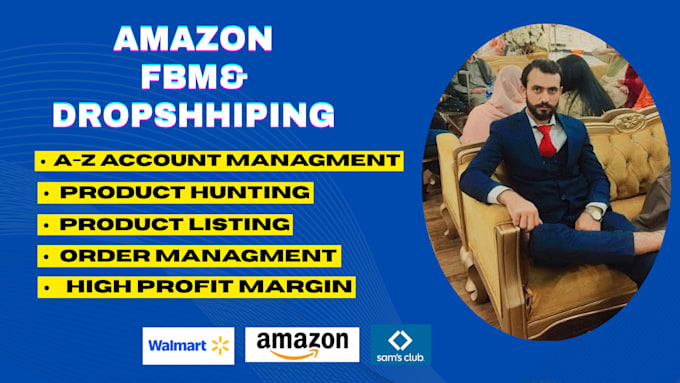 manage your amazon 2step dropshipping store and do fbm