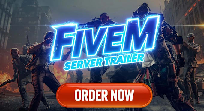 make a professional fivem loading screen and cinematic fivem trailer video