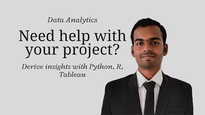 provide help with your data analytics project