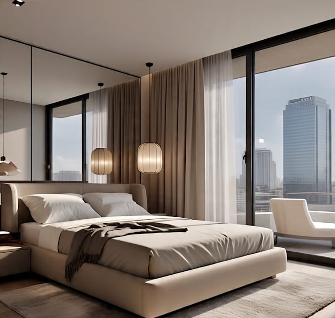do 3d modelling, interior design and realistic 3ds