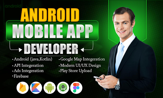 do mobile app development, expert android app developer in java and kotlin