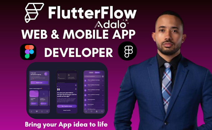 Be your flutterflow developer build flutterflow app flutterflow mobile ...