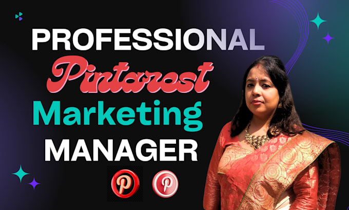 be your professional pinterest marketing manager and content creator
