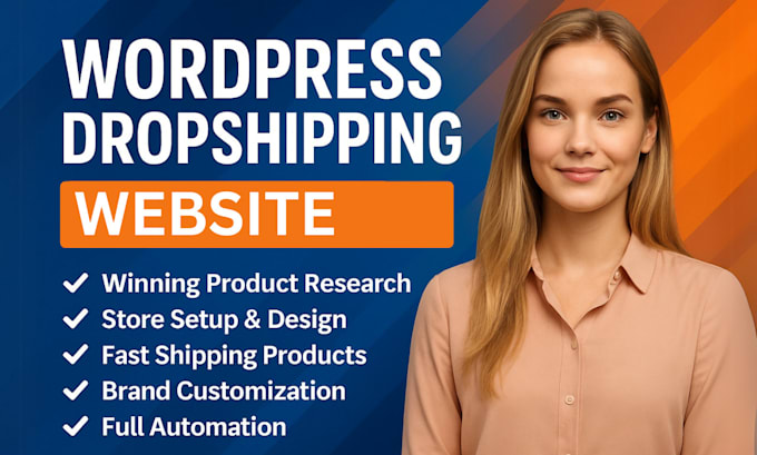 build and design an automated cj dropshipping store on wordpress