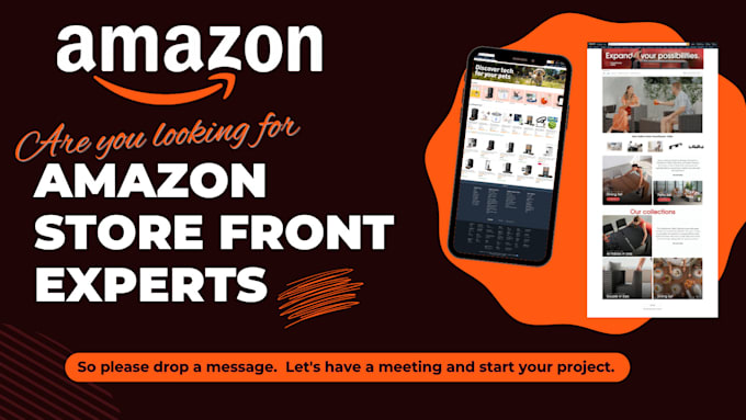 do amazon storefront design amazon brand store amazon storesetup