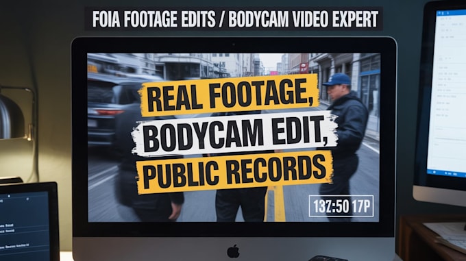 Find foia bodycam, dashcam, or surveillance footage by Fattydaan | Fiverr