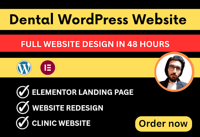 design a responsive dental website on wordpress
