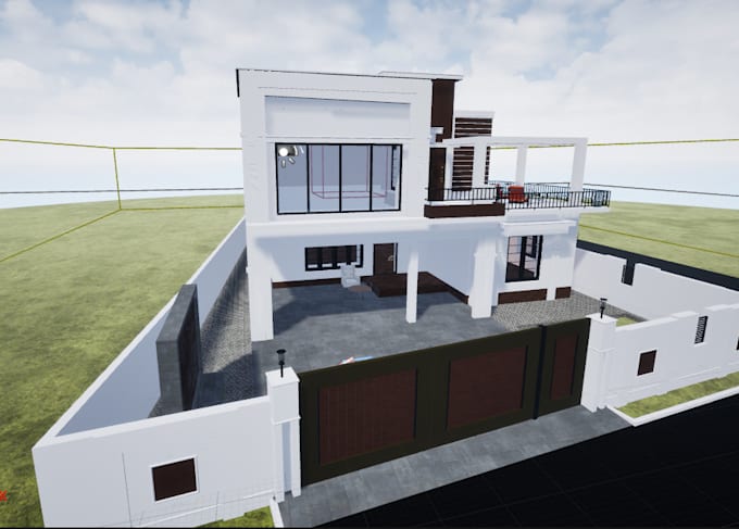 create virtual reality walk through