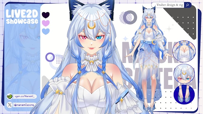 vtuber model art rigg