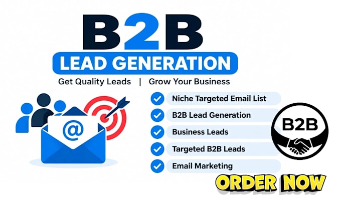 do b2b lead generation, b2b email leads list, contact list