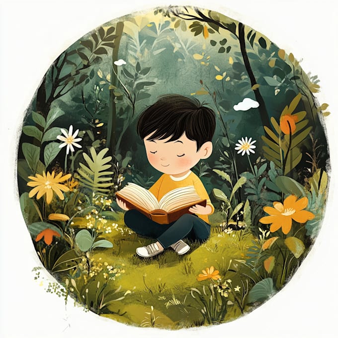 create children book illustrations, comic illustrations
